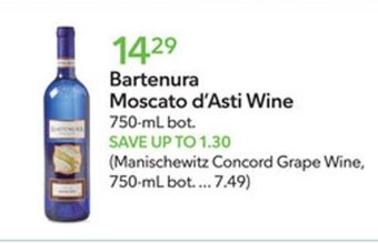 Publix Bartenura Moscato d'Asti Wine offer