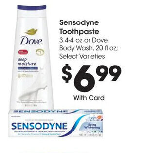 Kroger Sensodyne Toothpaste offer