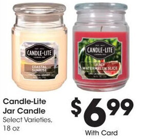 Kroger Candle-Lite Jar Candle offer