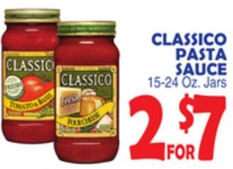 Bravo Supermarkets Classico pasta sauce offer