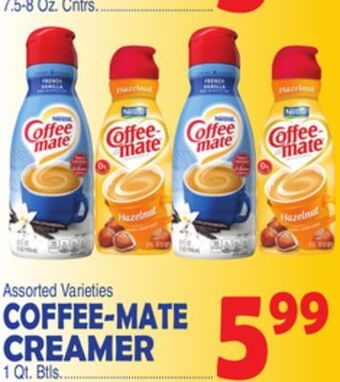 Bravo Supermarkets Coffee-mate creamer offer