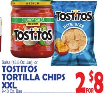 Bravo Supermarkets Tostitos tortilla chips xxl offer