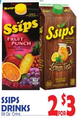 Bravo Supermarkets Ssips drinks offer