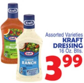 Bravo Supermarkets Kraft dressing offer
