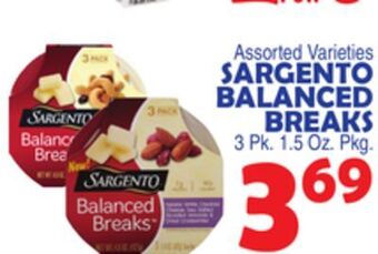 Bravo Supermarkets Sargento balanced breaks offer