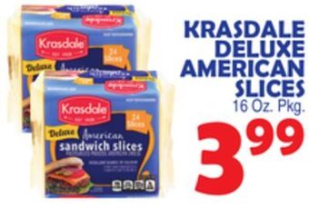 Bravo Supermarkets Krasdale deluxe american slices offer