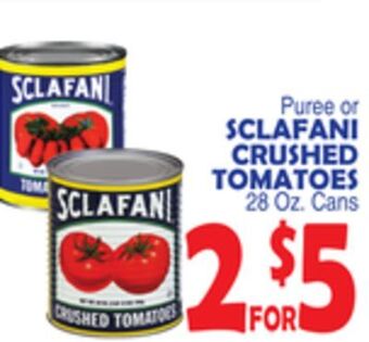 Bravo Supermarkets Sclafani crushed tomatoes offer