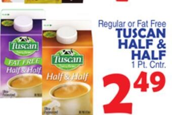Bravo Supermarkets Tuscan half & half offer