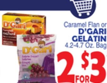 Bravo Supermarkets D'gari gelatin offer