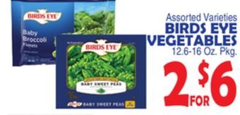 Bravo Supermarkets Birds eye vegetables offer