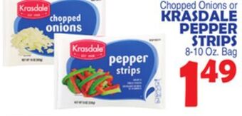 Bravo Supermarkets Krasdale pepper strips offer