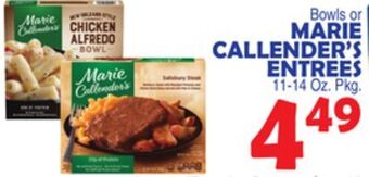 Bravo Supermarkets Marie callender's entrees offer