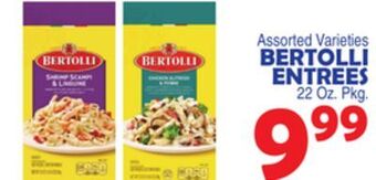 Bravo Supermarkets Bertolli entrees offer