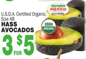 Bravo Supermarkets Hass avocados offer