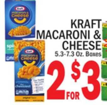 C Town Kraft macaroni & cheese offer
