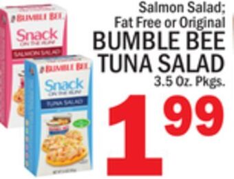 C Town Bumble bee tuna salad offer