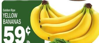 C Town Yellow bananas offer