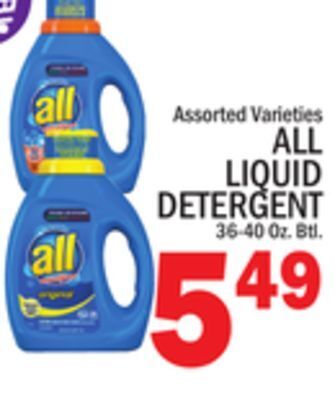 C Town All liquid detergent offer
