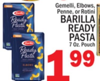 C Town Barilla ready pasta offer