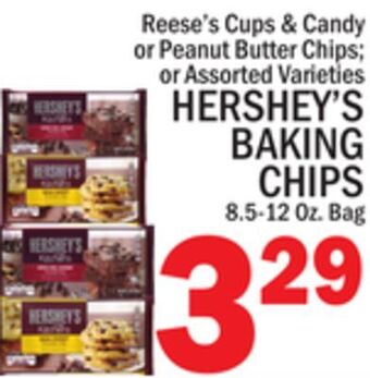 C Town Hershey's baking chips offer