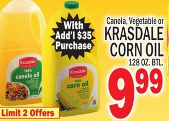 C Town Krasdale corn oil offer