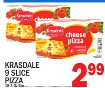 C Town Krasdale 9 slice pizza offer