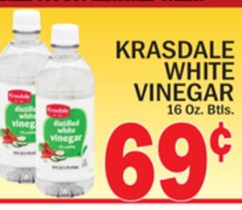 C Town Krasdale white vinegar offer