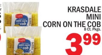 C Town Krasdale mini corn on the cob offer