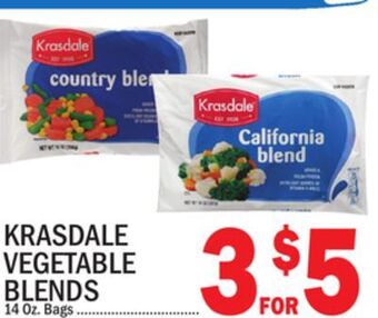 C Town Krasdale vegetable blends offer