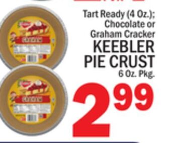 C Town Keebler pie crust 6 oz. pkg. offer
