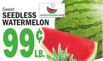 C Town Seedless watermelon offer