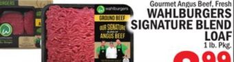 C Town Wahlburgers signature blend loaf offer