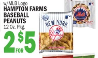 C Town Hampton farms baseball peanuts offer