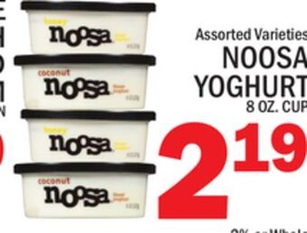 C Town Noosa yoghurt offer
