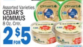 C Town Cedar's hommus offer