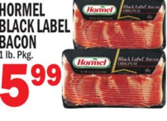 C Town Hormel black label bacon offer