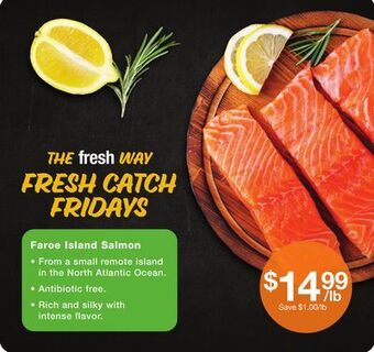 Fairway Store Market Faroe island salmon offer