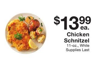 Fairway Store Market Chicken schnitzel offer