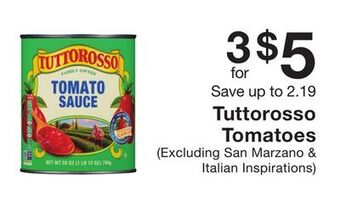 Fairway Store Market Tuttorosso tomatoes offer