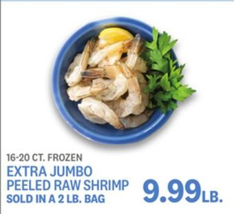 Kings Food Markets Extra jumbo peeled raw shrimp offer