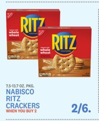 Kings Food Markets Nabisco ritz crackers offer