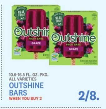 Kings Food Markets Outshine bars offer