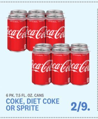 Kings Food Markets Coke, diet coke or sprite offer