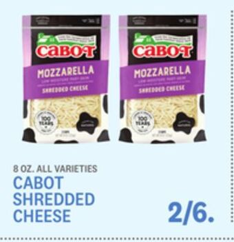 Kings Food Markets Cabot shredded cheese offer