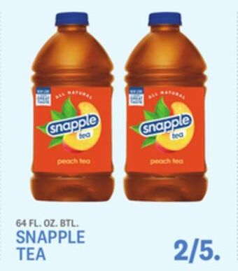 Kings Food Markets Snapple tea offer