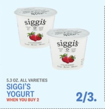 Kings Food Markets Siggi's yogurt offer