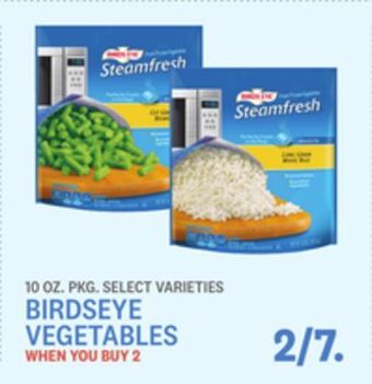 Kings Food Markets Birdseye vegetables offer