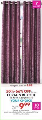 Boscov's Curtain buyout offer