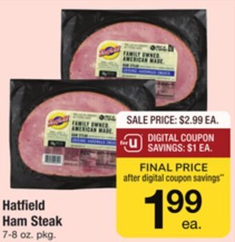 ACME Hatfield ham steak offer