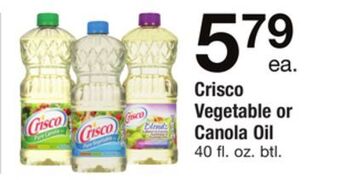 ACME Crisco vegetable or canola oil offer